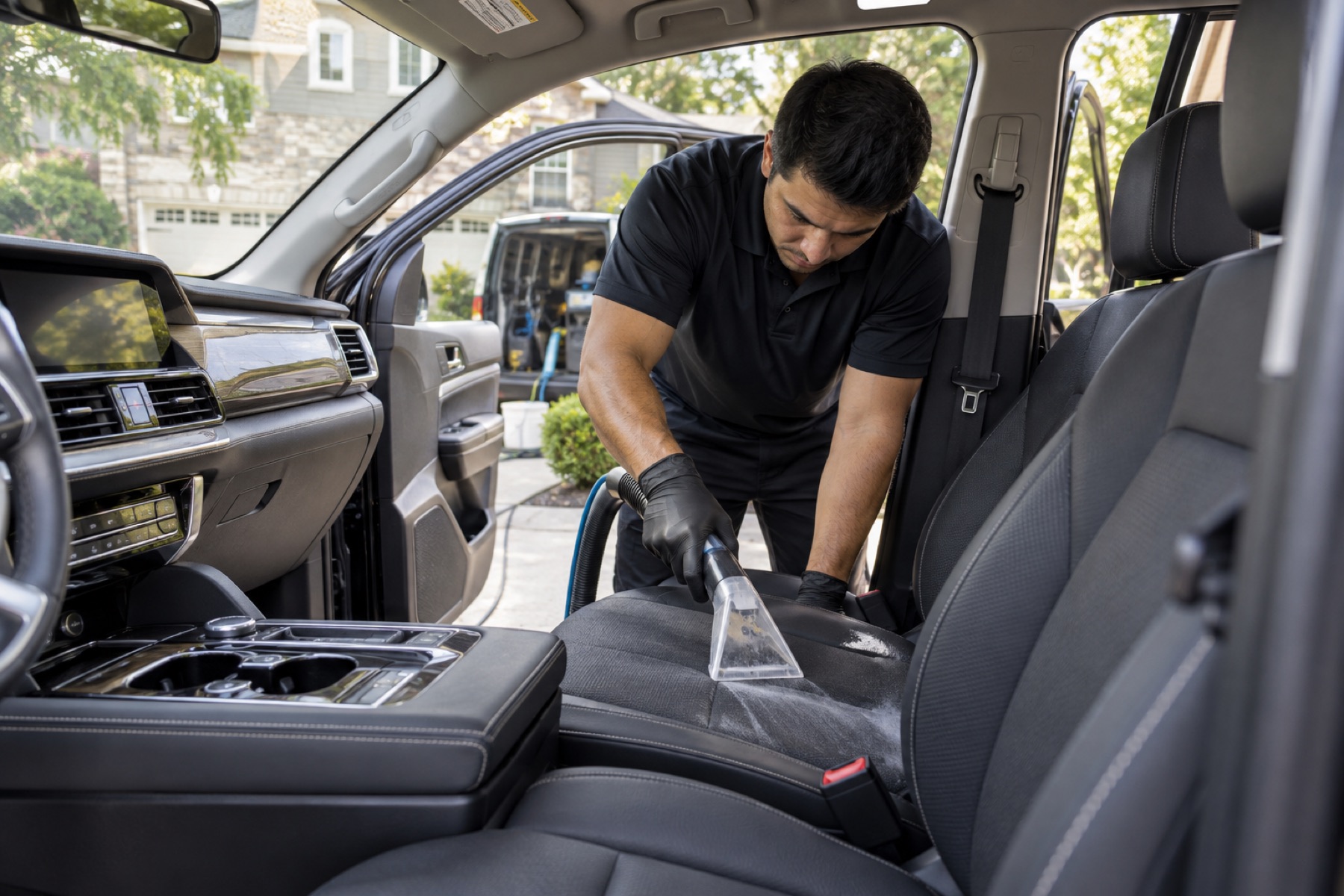Mock photo: interior detailing